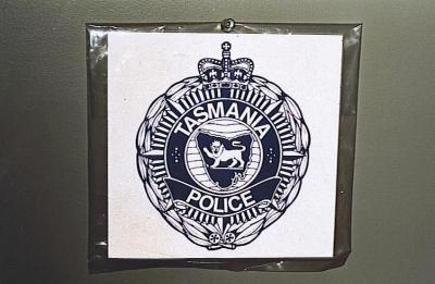 Tasmania Police Door Decal