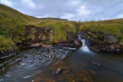 Afon Tawe and Fan Brycheiniog