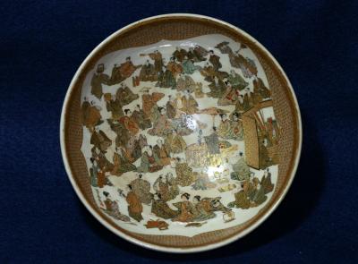 Royal Satsuma Bowl, 19th century, 6 inches diameter