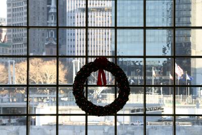 Winter Holidays at the Winter Garden - A View of Ground Zero