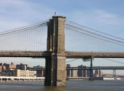Brooklyn, Manhattan and Williamsburg Bridges