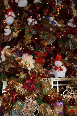 Christmas Tree Decorations - Waldorf Astoria Hotel Lobby