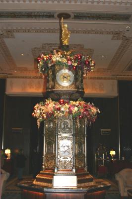 Main Lobby Clock - Waldorf Astoria Hotel
