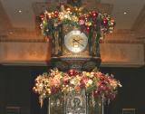 Main Lobby Clock Decorations - Waldorf Astoria Hotel Lobby