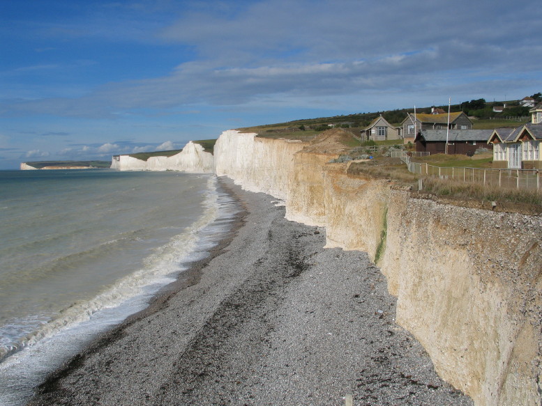 Birling Gap - we stayed in the houses on the left