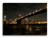 Brooklyn Bridge Late Night