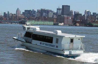 NY Waterways welcomes bicycles, so getting there is half the fun!