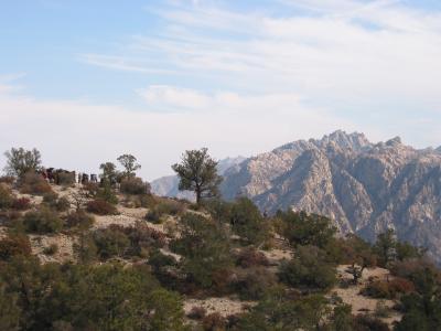 Looking towards the east desert and Laguna Salada