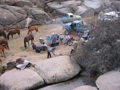 Camp scene