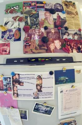 April 27 - on my fridge