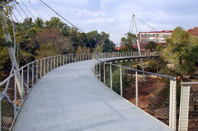 Reedy Falls New Pedestrian Bridge