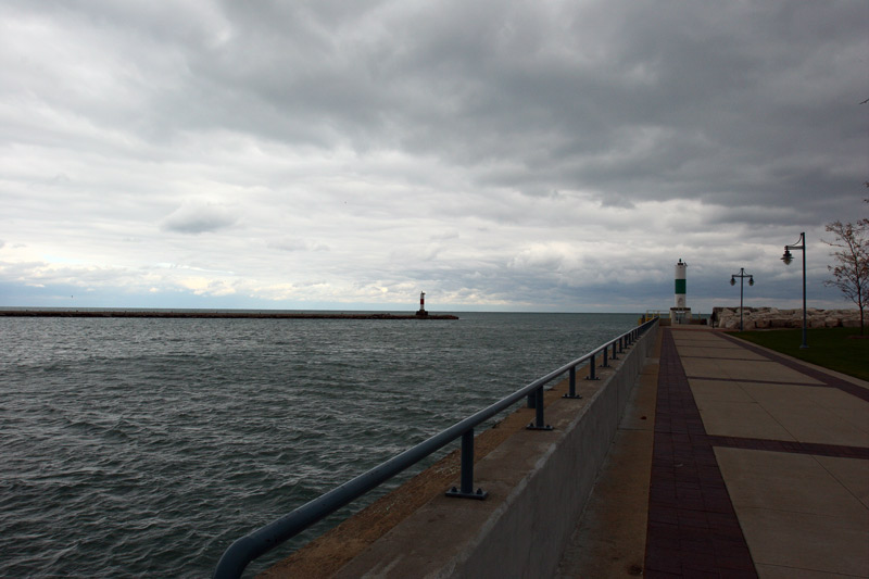 south breakwater light. in color