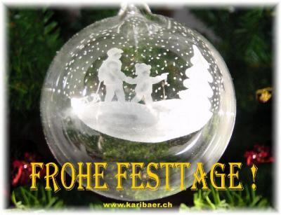 Frohe Festtage !