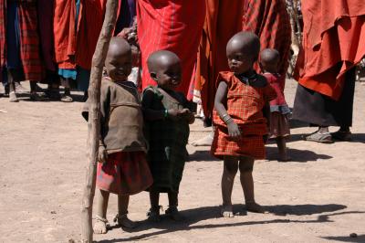 Masai children / Masai kinderen