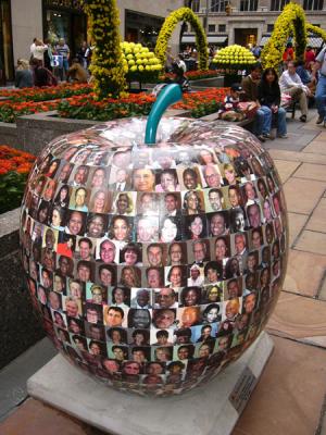 A Big apple in the Big Apple....confused??...heh