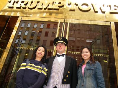 You're Fired!!...Trump Building and its doorman...
