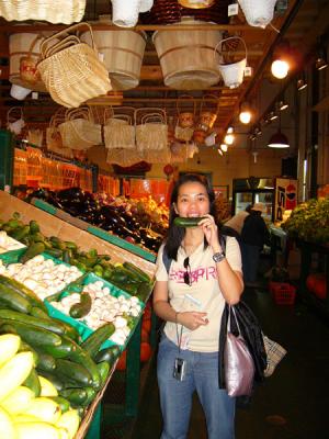 Philly Market...Cucumber Lady...