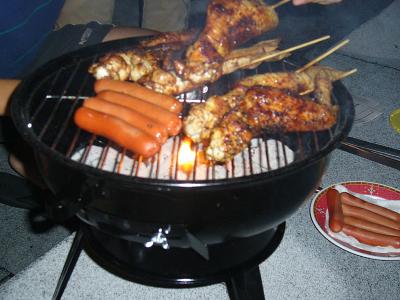 BBQ at my new place...