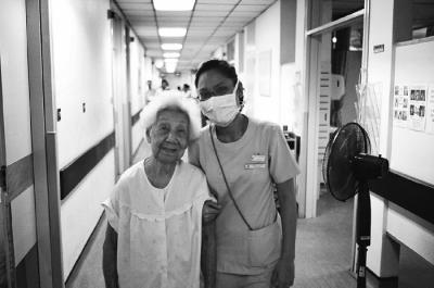 Nurse and Elderly Patient
