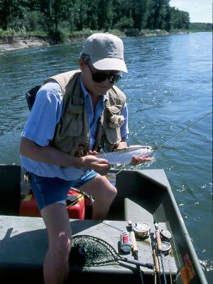 September 12, 1999 --- Bow River, Alberta