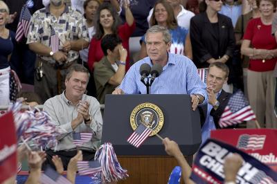 President George W. Bush St. Pete, FL 2004 Rally