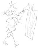 Angry Lightning Bolt Lady