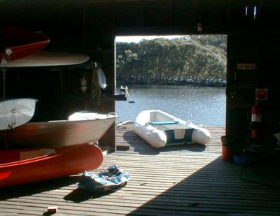 Boatshed, North Arm Cove