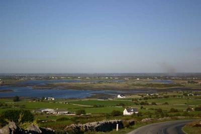 Galway Bay from the Burren Region