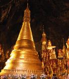 Inside the Pindaya Caves