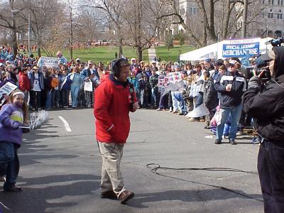 Parade for the UConn Woman's NCAA Basketball, 2002 Champs