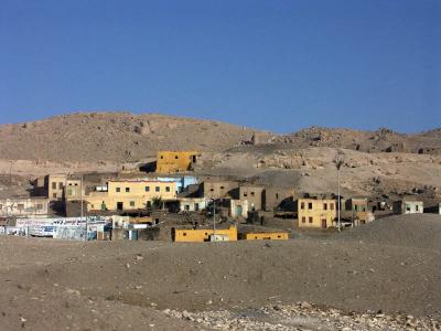Gurna village near the Valley of Kings