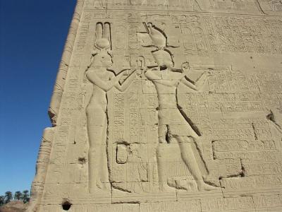 Detail of Dendera Temple