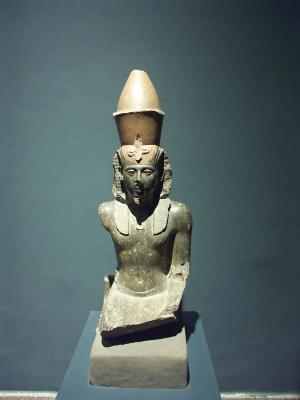 Ramses II with the double crown