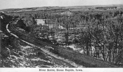 Sioux Rapids River Scene