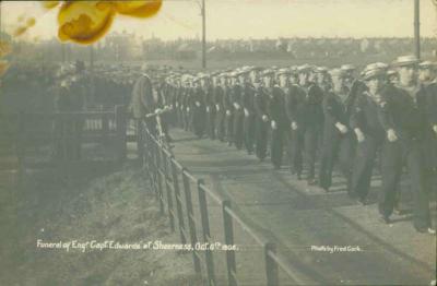 Capt Edwards Funeral