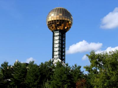 Sunsphere from Worlds fair south lawn