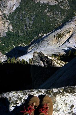 Half Dome looking down