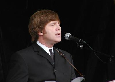 Mark Benson (who plays John Lennon)
