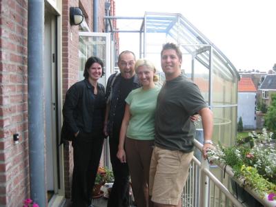 Met Olaf en Esther in Den Haag
