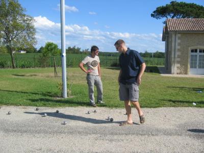 Et plus de petanque