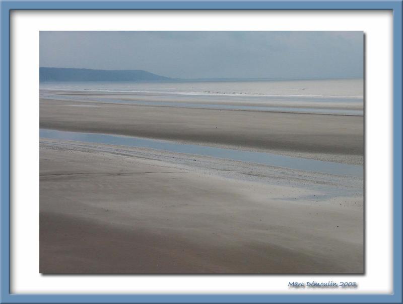 Deauvilles beach in winter