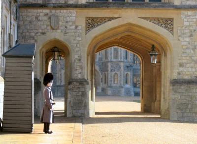 state entrance Windsor Castle
