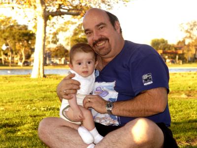 Dad Cerritos Park