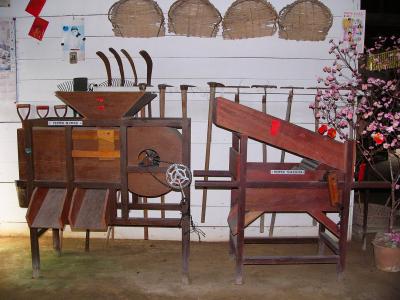 Inside the Chinese farmhouse - pepper machinery