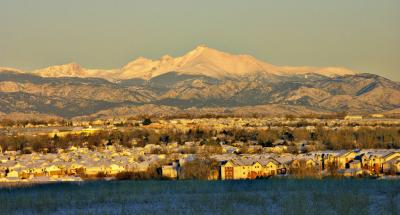 Long's Peak at Sunup by jerrydd