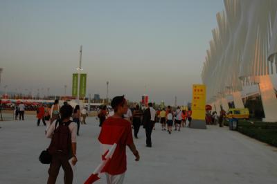 Going inside- Athens Olympic
