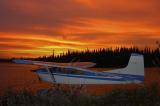 Early morning departure. Hearst, Ontario