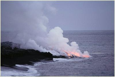 Lava flow, Hawaii