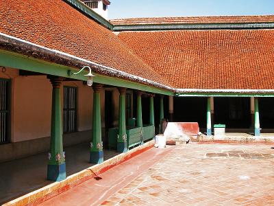 Third courtyard - Chettinad Palace 