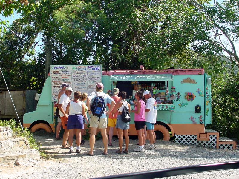 Great smoothies at King Hill.  Rum optional.